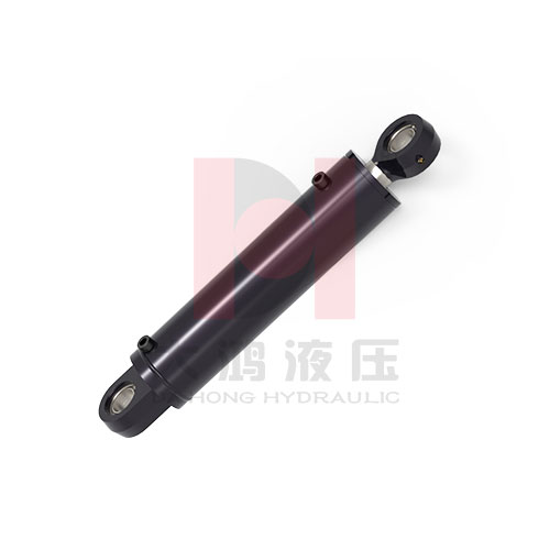 Front support oil cylinder