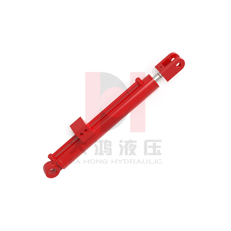 How does a telescopic hydraulic cylinder work?