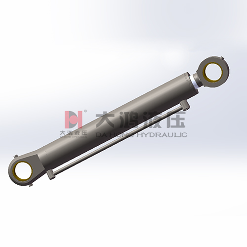 Single acting hydraulic cylinder