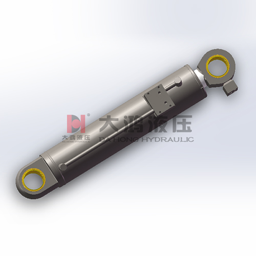 Telescopic hydraulic cylinder