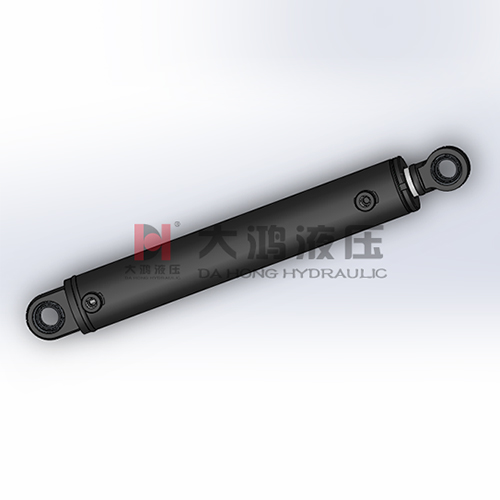 Tie rod hydraulic cylinder